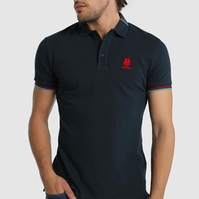Bendorff Polo T-Shirt für Herren im Winter 20 | 100% BAUMWOLLE Blau - 268