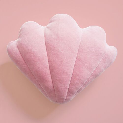 Sea Shell Pillow - Rose Quartz