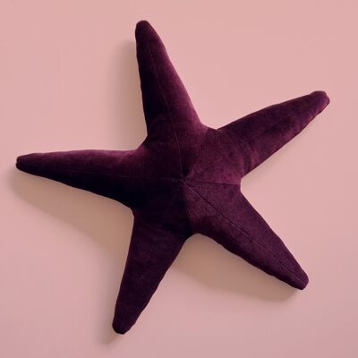 Starfish Pillow - Kaarnikka / Lilac (Small)