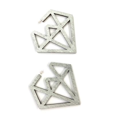 Boucles d'oreilles Doo Wop - Argent