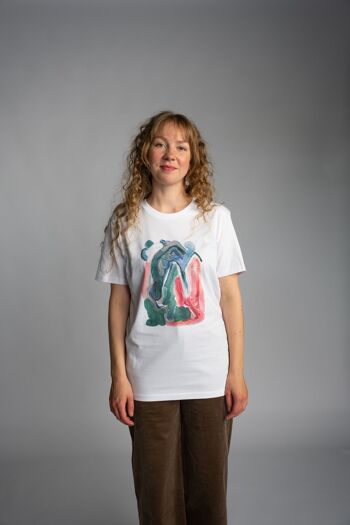 T-shirt Paysage – Blanc 1