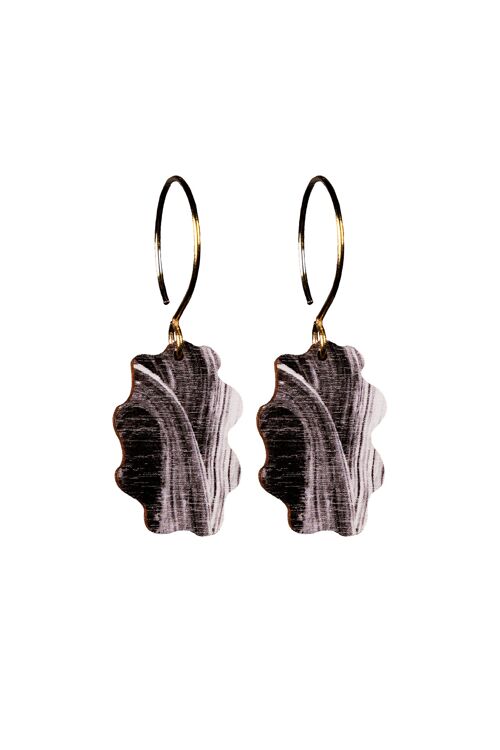 Kimpale Earrings – Black