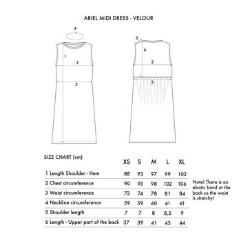 Robe mi-longue Ariel - Quartz rose 3