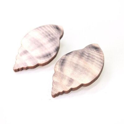 Sea Shell Earrings - Sea Salt