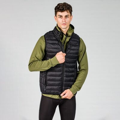 GSA Men's Puffy Vest Jacket - Black