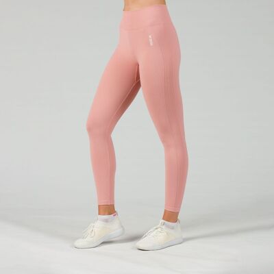 GSA Women's R3 Seamless Ribbed 7/8 Performance Leggings - Pink