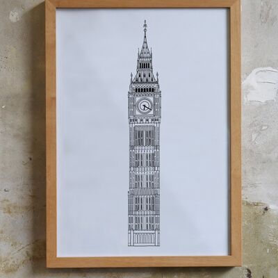 Big Ben Drawing