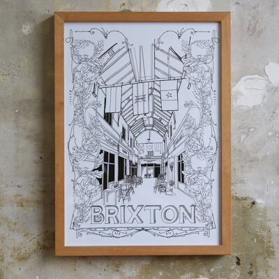 Escena del pueblo de Brixton