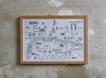 Carte du centre de Londres 1