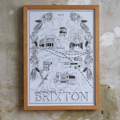 Mapa de Brixton