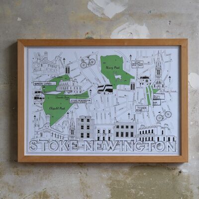 Mapa de Stoke Newington