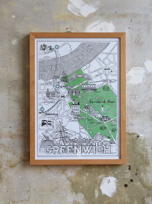 Greenwich Map