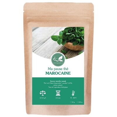 Té Verde Menta Nanah - Mi Pausa De Té Marroquí - 1kg