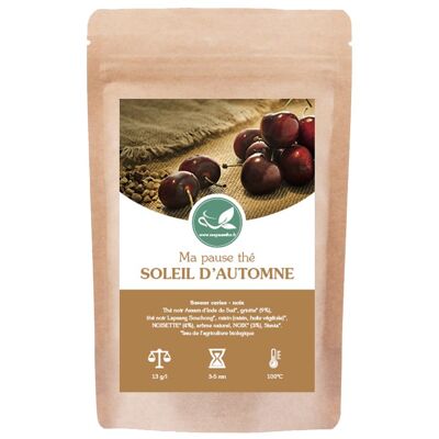 Sweet cherry / walnut black tea - Ma Pause Thé Saveur d'Automne - 1kg
