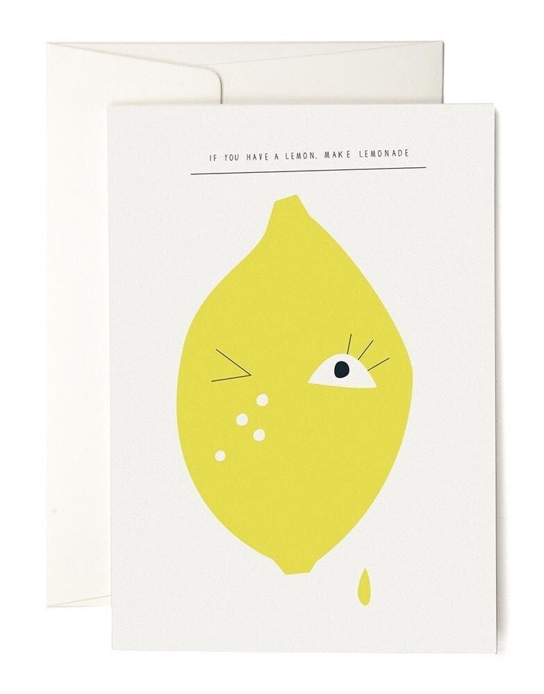 Lemon Grusskarte