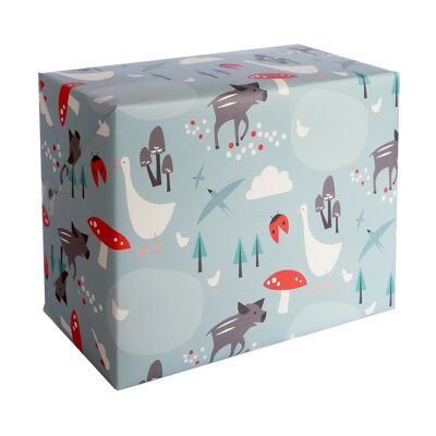 Papel de regalo Little Friends