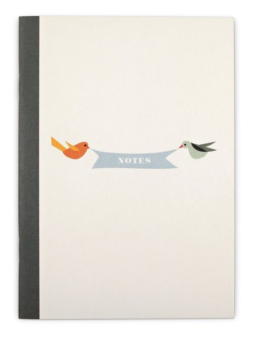 Flying birds Notizheft A6, blanko