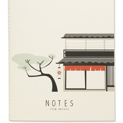 Notes from Abroad Notizheft A5, blanko