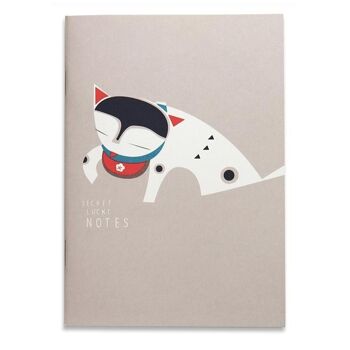 Cahier Secret Lucky Notes A6, vierge 1