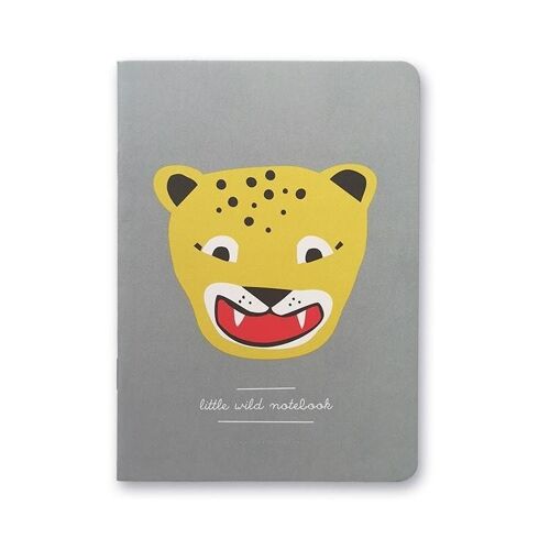 Leopard Notizheft A6, blanko