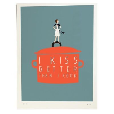 Bacio meglio di quanto cucino, stampa, ltd. 250