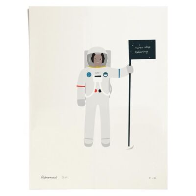 Astronauta, stampa, ltd. 250