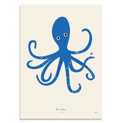 Pulpo azul Druck, ltd.200