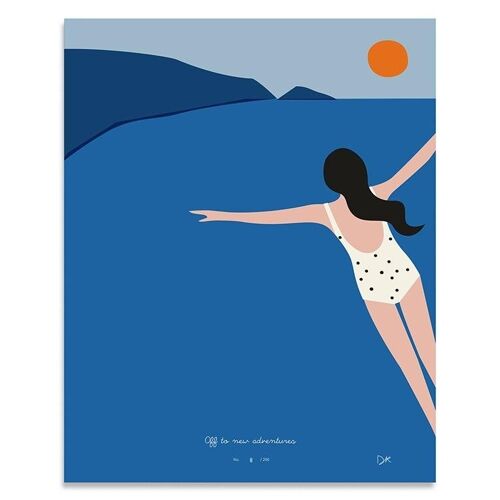 Cliff Diving, Druck, ltd. 200