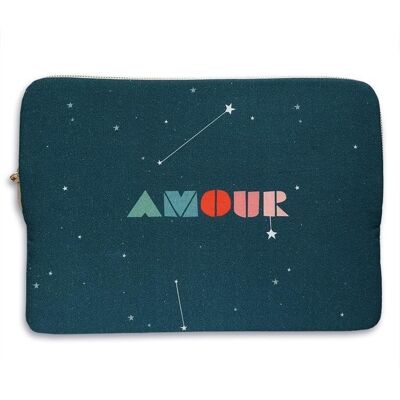 Amour, pochette pour ordinateur portable 13"