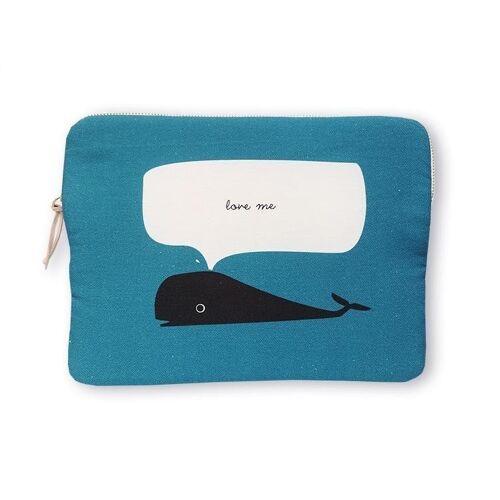 Whale, 10" ipad Sleeve