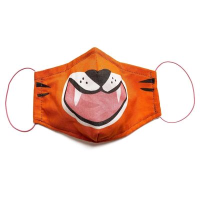 Maschera da tigre - S (4 anni - 10 anni)