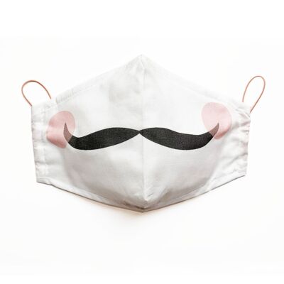 Moustache Mask - M (11y +)