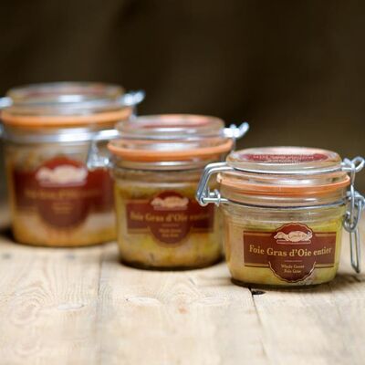 Foie gras de oie entier 125g