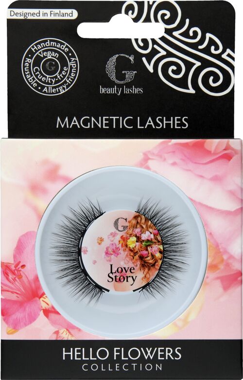 Hello Flowers Love Story Magnetic Lashes