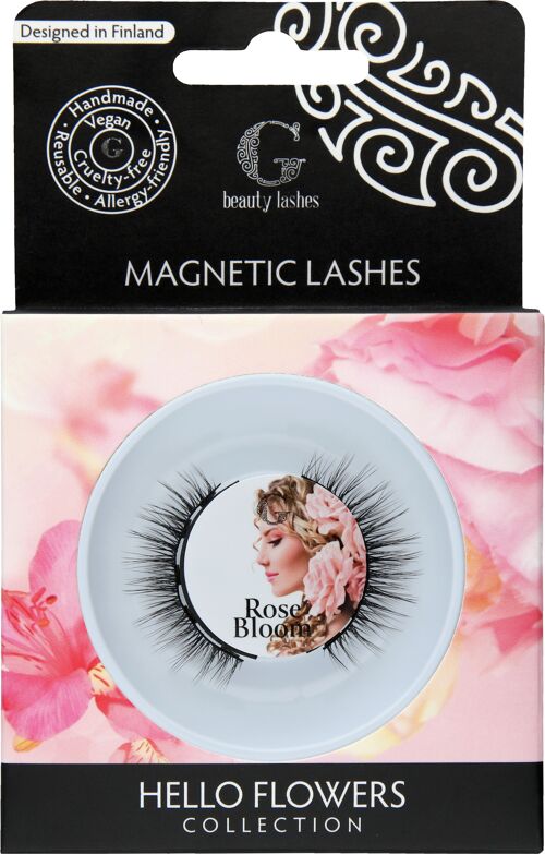 Hello Flowers Rose Bloom Magnetic Lashes