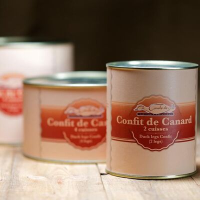 Canned duck confit (2 legs)