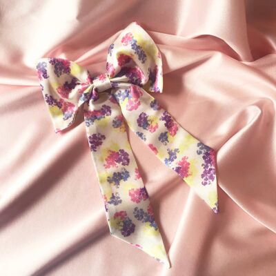 Floral Print Euphrasie Hair Bow