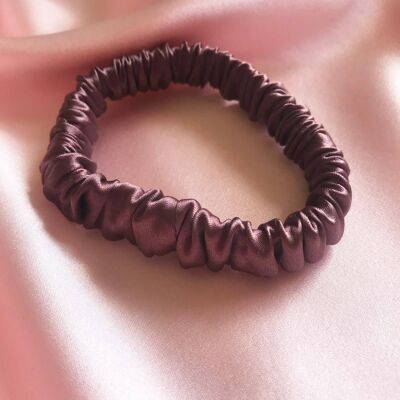 Relevé Silk Hair Elastic-Dusk Purple