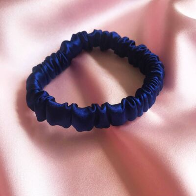 Relevé Silk Hair Elastic-French Navy