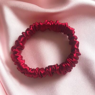 Relevé Silk Hair Elastic-Ruby