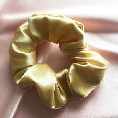 Scrunchie de Seda Astrid 22 Colores-Dorado