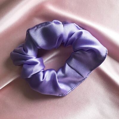Silk Astrid Scrunchie 22 Colours-Lilac