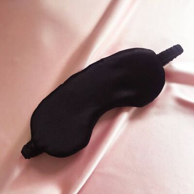 Soie Beth Eye Mask-Onyx