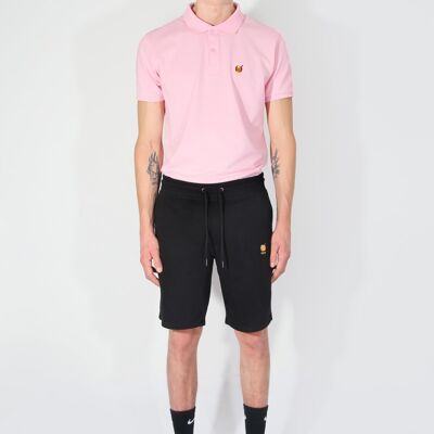 HDV besticktes rosa Poloshirt