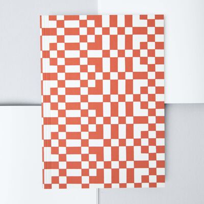 Limited Edition | A5 Layflat Daily Planner - Otti Print in Rust