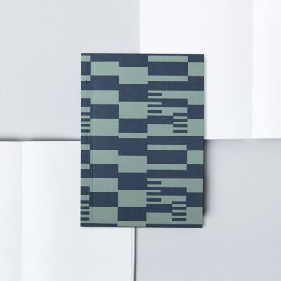 Limited Edition | A6 Pocket Layflat Weekly Planner - Anni in Navy & Green
