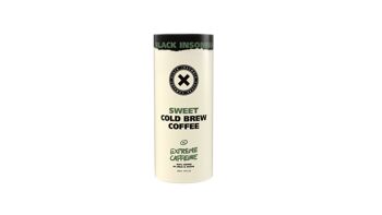 Cold Brew SWEET par Black Insomnia, 12 x 220 ml, café fort, caféine extrême