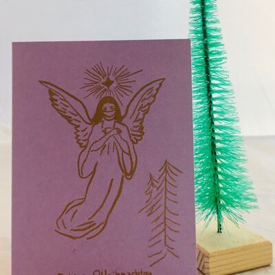ángel de la tarjeta
