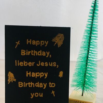 Carte Joyeux Anniversaire Jésus