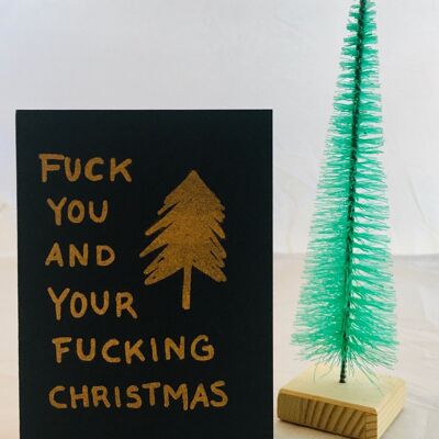 Karte Fuck Christmas